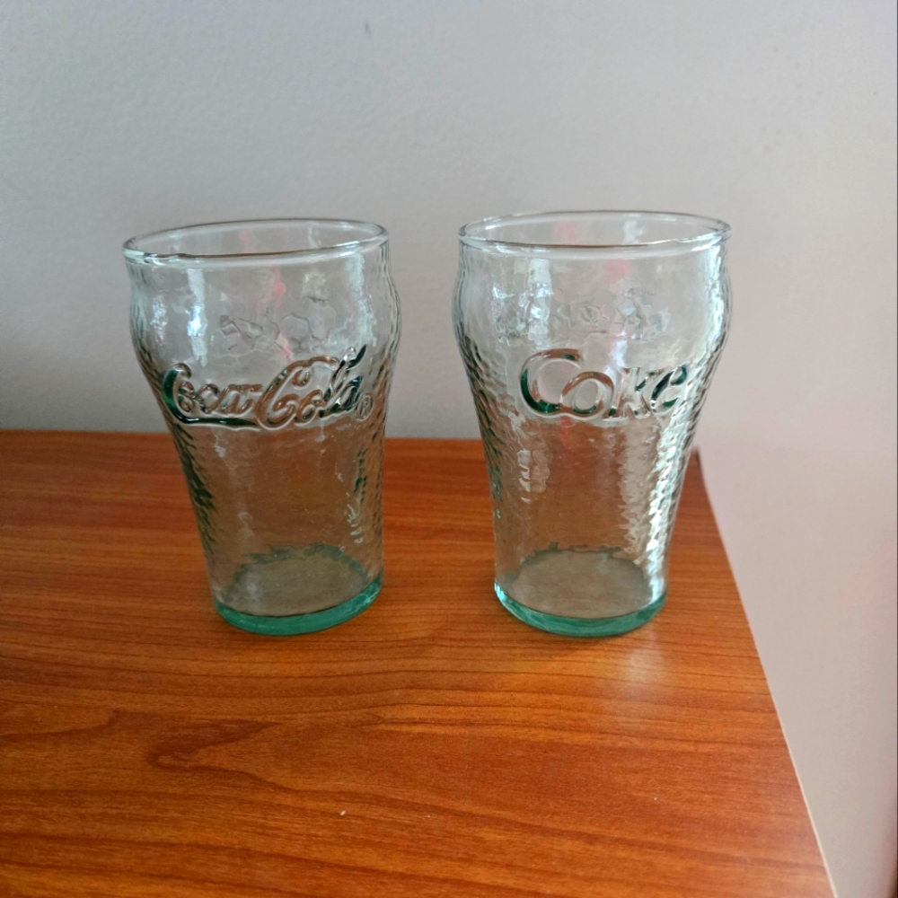 4" Coca-Cola Glasses set of 2